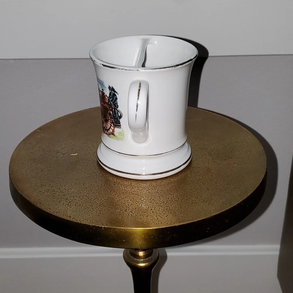 Vintage Knobler Japan Firemen Shaving Cup